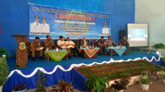 Asisten III Setda Tanjungjabung Timur Hadiri Musrenbang di Nipah Panjang